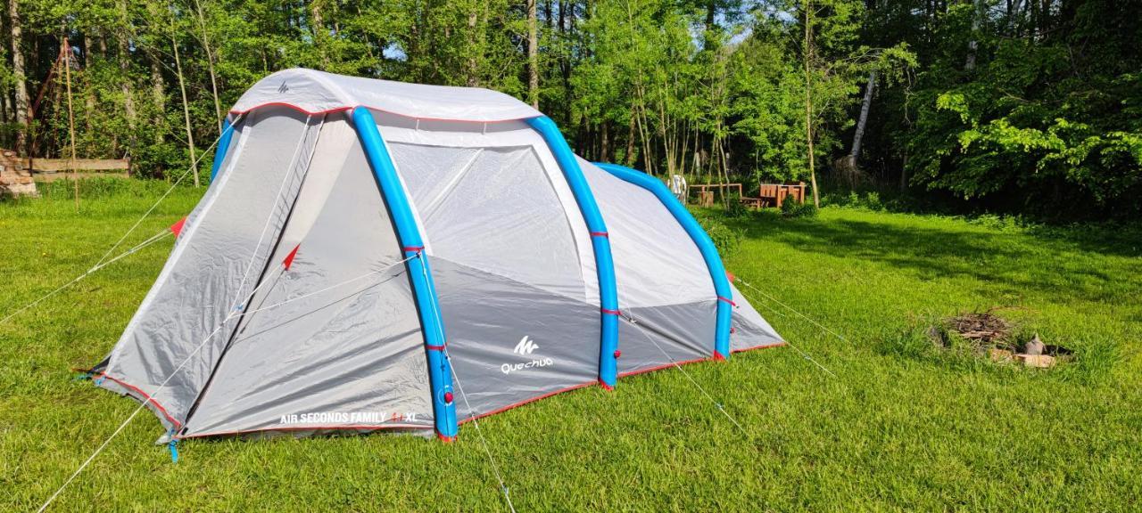 Ferienwohnung & Campingplatz Vor Dem Berg ハイデブリック エクステリア 写真