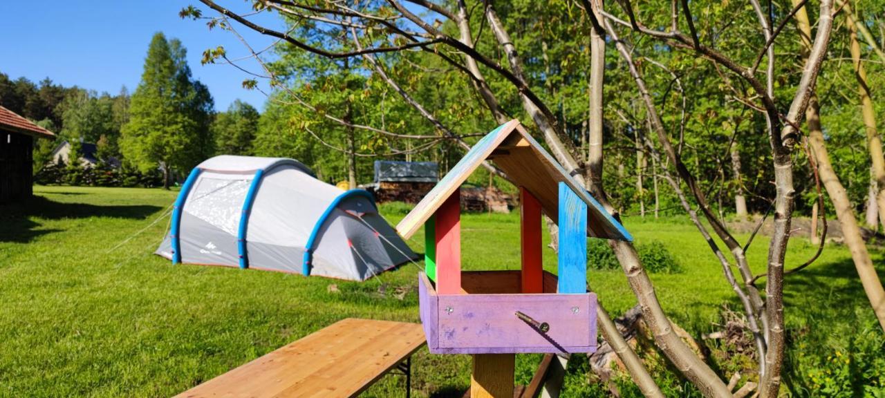 Ferienwohnung & Campingplatz Vor Dem Berg ハイデブリック エクステリア 写真